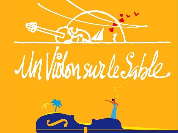 Un Violon sur le Sable
