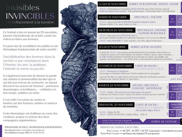 Festival Invisibles-Invincibles