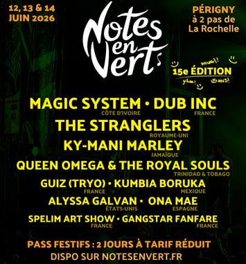 Festival Notes En Vert 2026 affiche