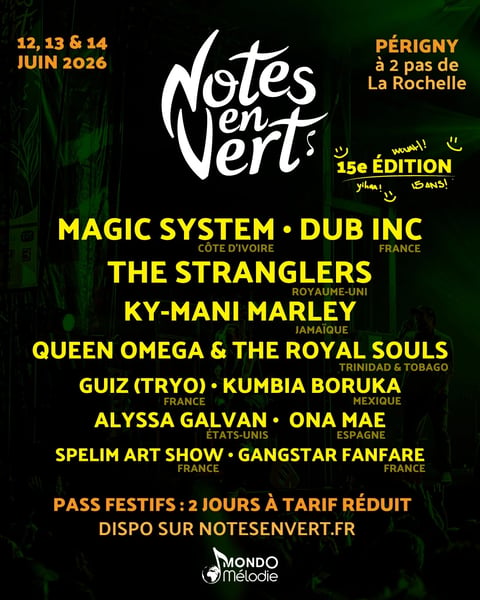 Festival Notes En Vert 2026 affiche