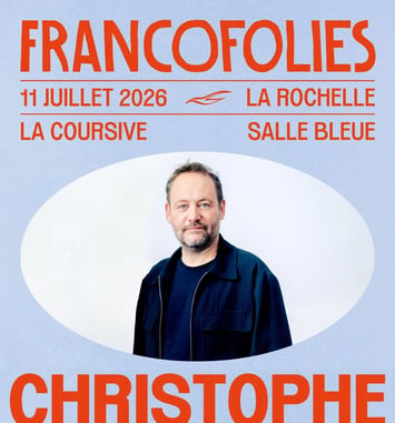 Christophe Mali francofolies 2026