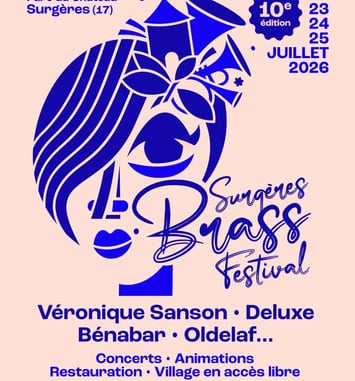 Surgères Brass Festival affiche 2026