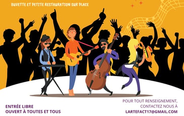 L'ART&FACT17 fête la musique à L'Houmeau