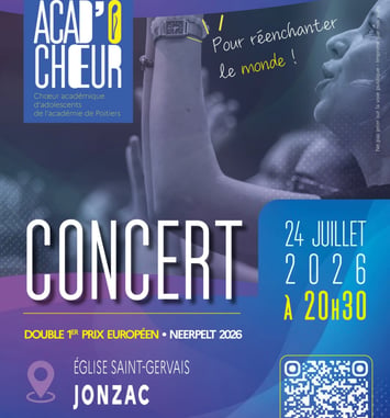 Concert Acad'ÔChœur : Réenchanter le monde