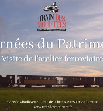 Visite du dépôt ferroviaire du Train des Mouettes