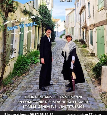 Visite costumée de Saint-Martin-de-Ré