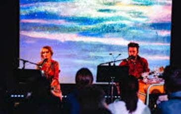 Lectures dessinées et musicales autour des textes de Marcelle Tinayre.