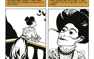 Table ronde autour de la bande dessinée, suivie d'un moment convivial autour d'un apéritif.