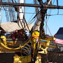Conférence sur l'Hermione et exposition sur l'histoire de la résidence