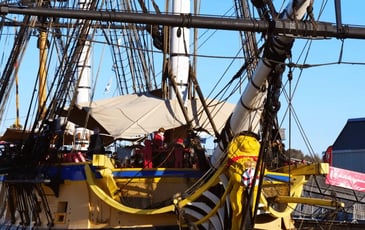 Conférence sur l'Hermione et exposition sur l'histoire de la résidence