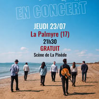 Une touche d'Optimisme à La Palmyre le 23 juillet