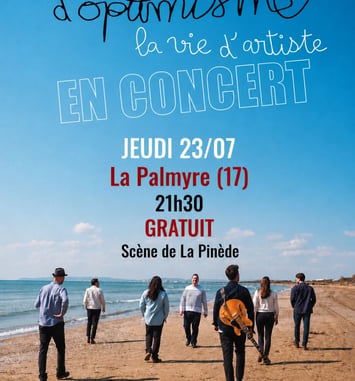 Une touche d'Optimisme à La Palmyre le 23 juillet