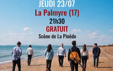 Une touche d'Optimisme à La Palmyre le 23 juillet