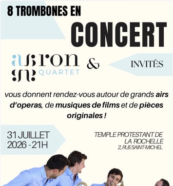 Concert d'octuor de trombones