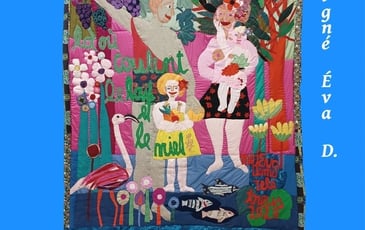 Visite commentée de l'exposition "Art textile contemporain" de Éva Demarelatrous