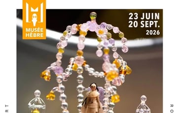 Exposition "Mon petit théâtre de Peau d'Âne" de Michel Othoniel
