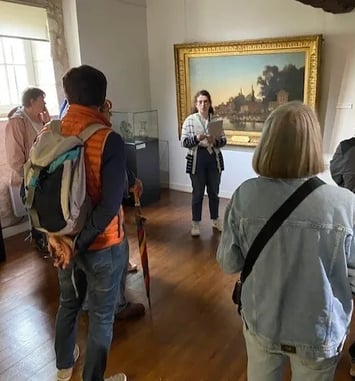 Visite découverte : l'artiste de l'atelier au plein air