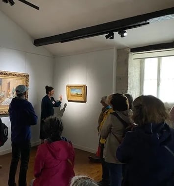 Rencontre : Etienne Baudry, dandy, mécène et protecteur des arts, Avec la famille de l'artiste et des tableaux prêtés pour l'occasion