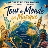 Orchestre d'harmonie de Châtelaillon-Plage, Tour du monde