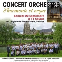 Visite-Concert de l'Orchestre d'Harmonie de la Ville de Saintes