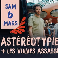 Concert • Astéréotypie + Les Vulves Assassines