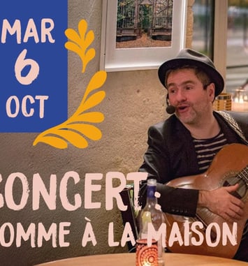 Concert : comme à la maison