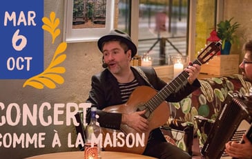 Concert : comme à la maison
