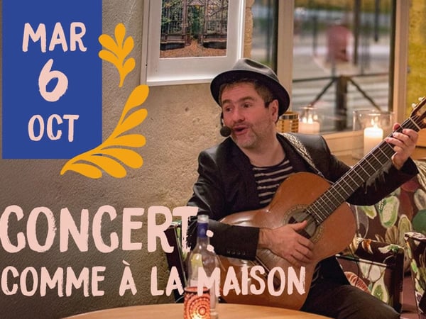 Concert : comme à la maison