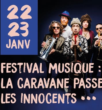 La Caravane Passe + Les Voizins • Les Innocents + Bonbon Vodou