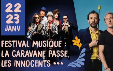 La Caravane Passe + Les Voizins • Les Innocents + Bonbon Vodou