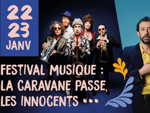 La Caravane Passe + Les Voizins • Les Innocents + Bonbon Vodou