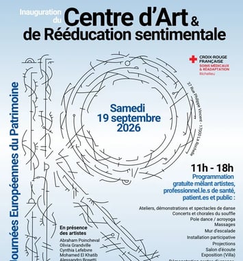 Inauguration du centre d'art et de rééducation sentimentale et ouverture aux journées du patrimoine
