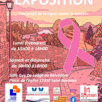 Exposition ArtSavinien pour Octobre Rose
