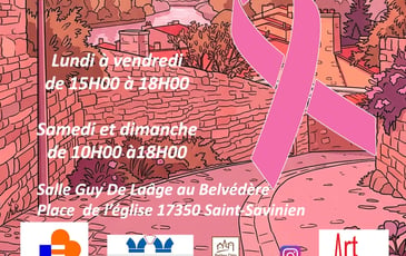Exposition ArtSavinien pour Octobre Rose