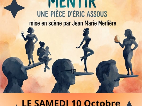 Pièce de théâtre comique : Les hommes préfèrent mentir