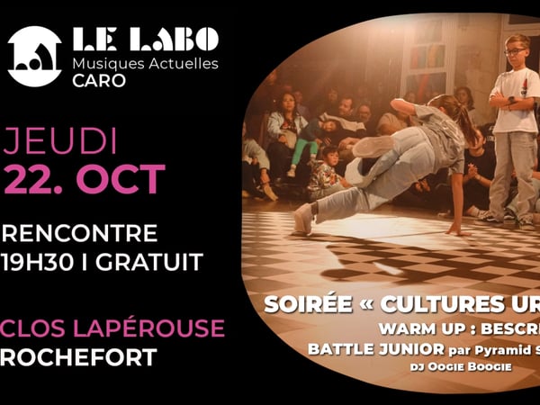 Soirée cultures urbaines
