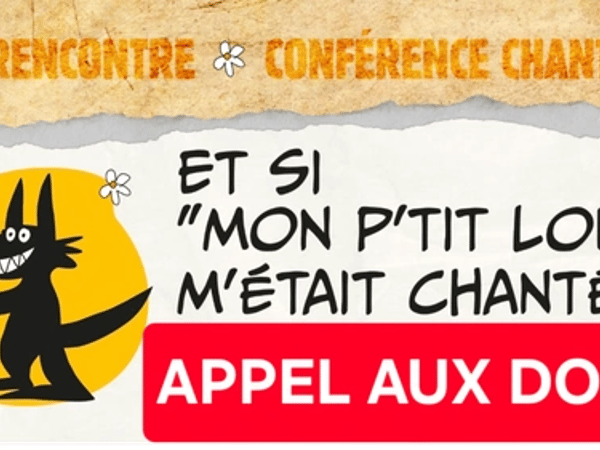 Conférence chantée Et si mon p'tit loup m'était chanté ?