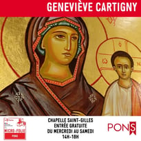 Exposition « Icônes » de Geneviève Cartigny