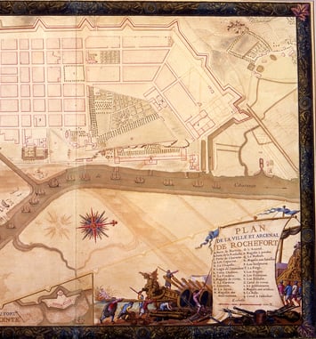 Exposition : Du temps que la Marine estoit en sa splendeur : imaginer la ville de Rochefort (1666-1785)