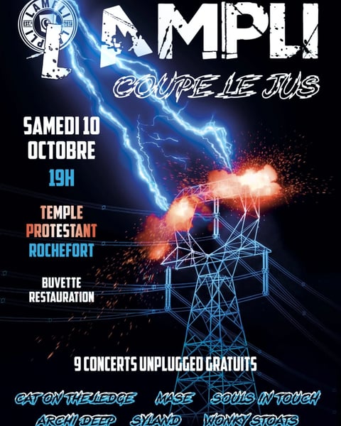 LAmpli coupe le jus, soirée électro-acoustique