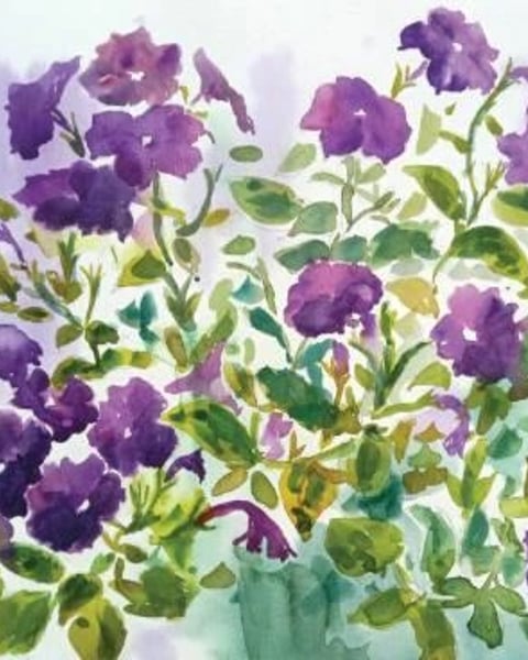 Exposition d'aquarelles - Dudka Tetiana
