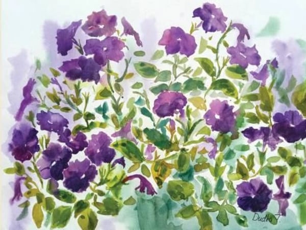 Exposition d'aquarelles - Dudka Tetiana
