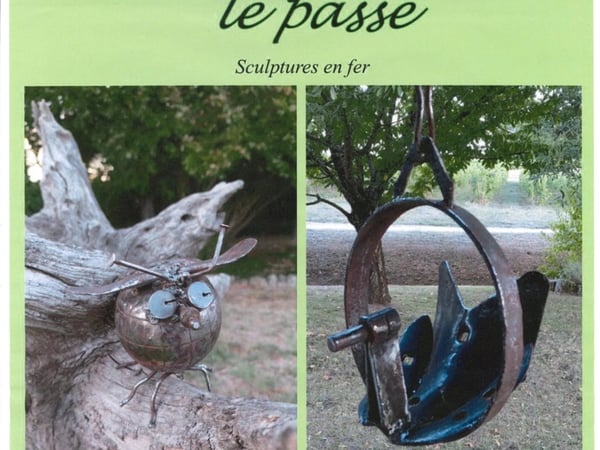 Ressouder le passé - Sculpture en fer