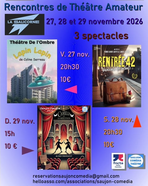 6es Rencontres de Théâtre Amateur de Saujon
