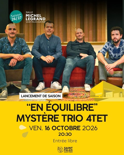 MystèreTrio 4tet en concert à Saint-Palais-sur-Mer