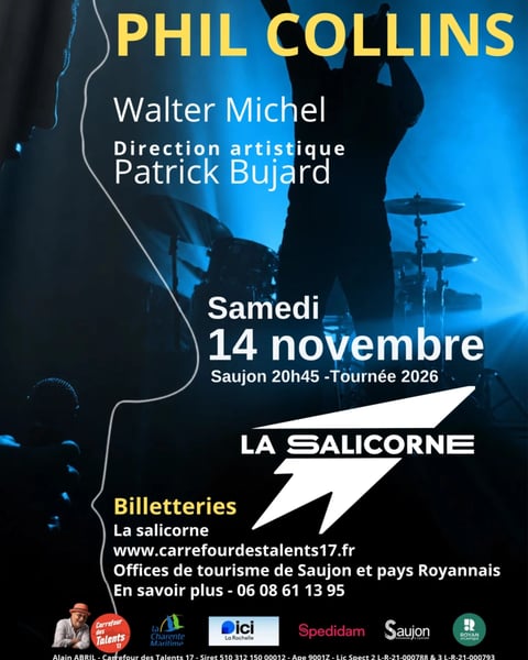 Tribute Phil Collins à Saujon