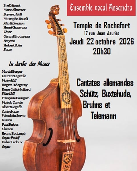 Concert de musique baroque allemande