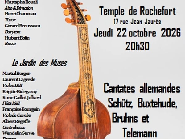 Concert de musique baroque allemande