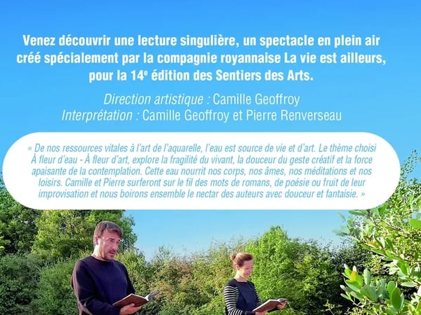 Spectacle lecture - Les Sentiers des Arts